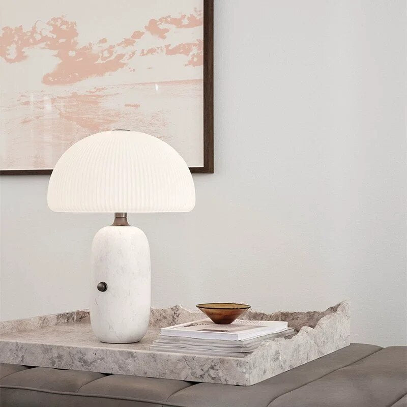 Lampe de table en marbre Simple et luxueuse