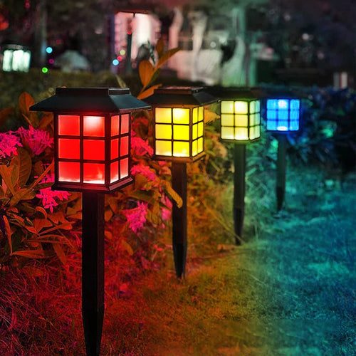 lampes solaires étanches pour décoration de jardin extérieur - vue 10 sur 11