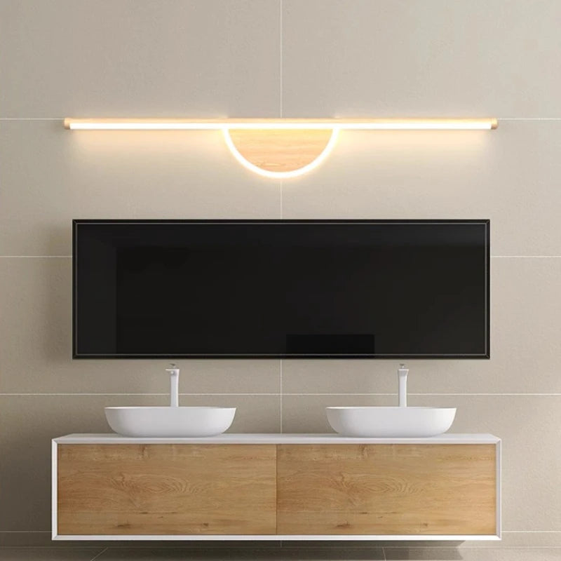 applique murale à led moderne pour décoration intérieure et maquillage - vue 4 sur 11