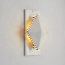 applique murale led moderne en marbre style internet pour hôtel et café