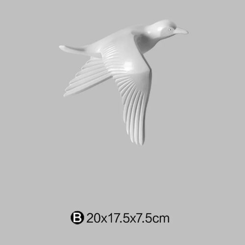 décoration murale créative en forme de mouette décoratif - vue 30 sur 36