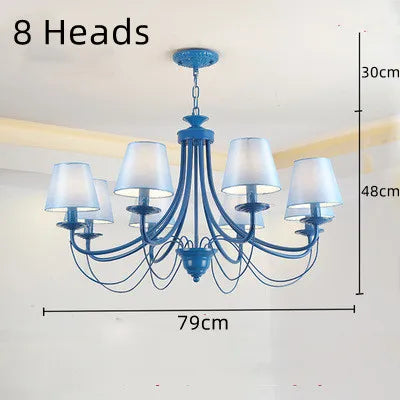 lustre en fer forgé noir et blanc design intérieur moderne - vue 24 sur 23