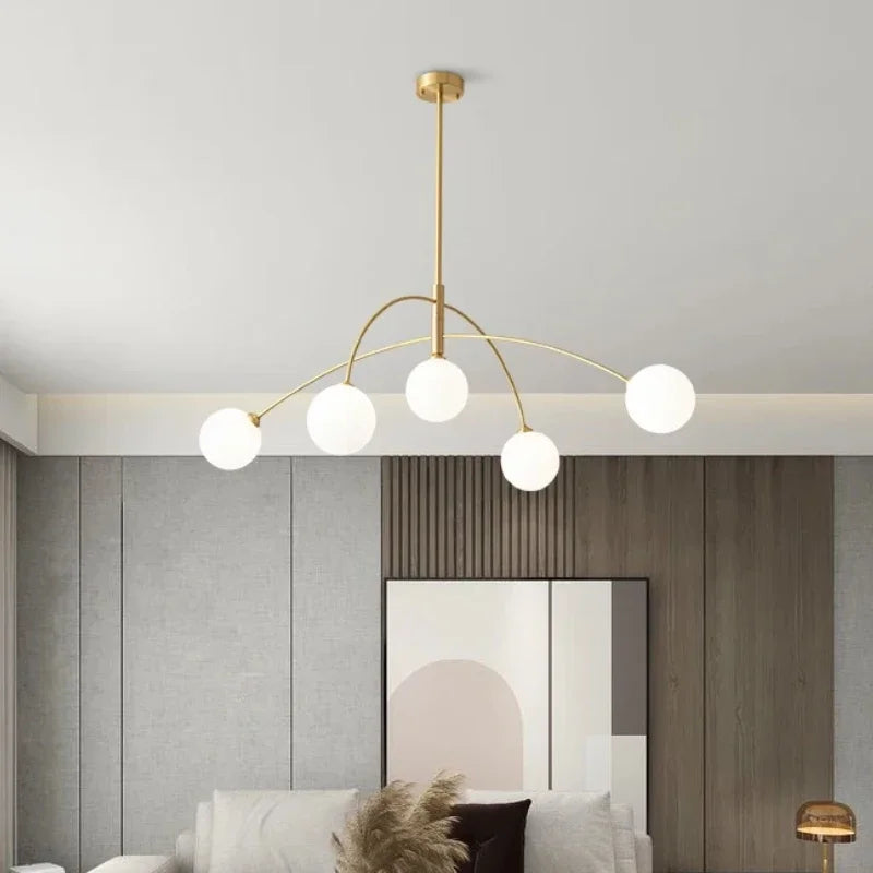suspension led moderne design minimaliste pour intérieur élégant - vue 3 sur 8