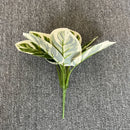 feuilles de phénix artificielles décoration verte en plastique