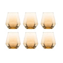 Ensemble 6 verres whisky 320 ml style facette