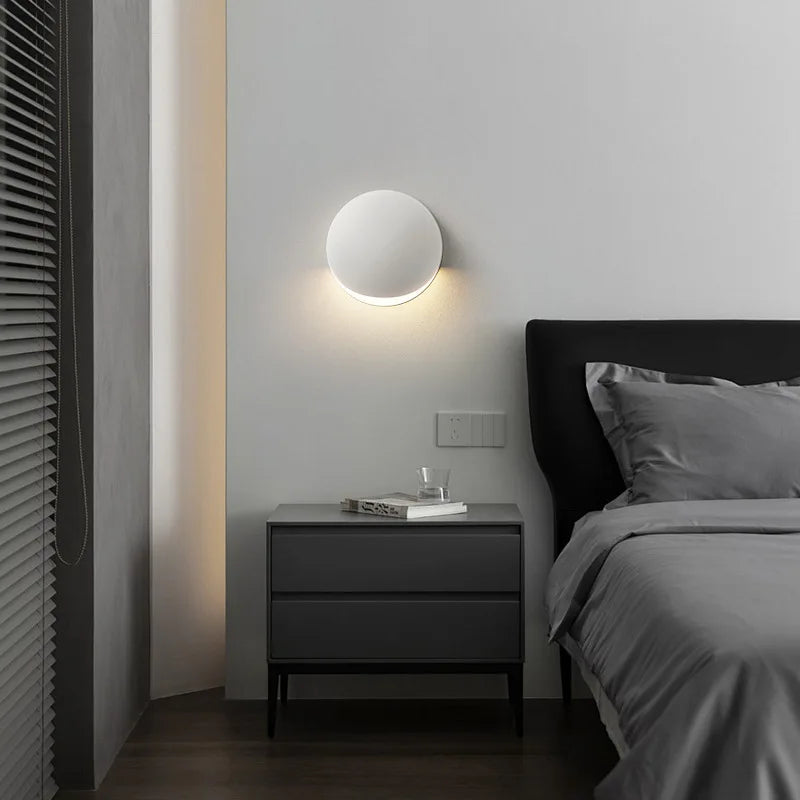 applique murale moderne en fer acrylique 3000k lampe d'ambiance - vue 4 sur 8