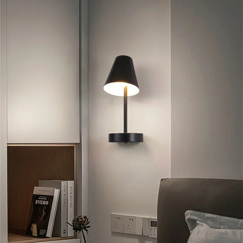 Applique murale de chevet avec étagère 3W - vue 6 sur 14
