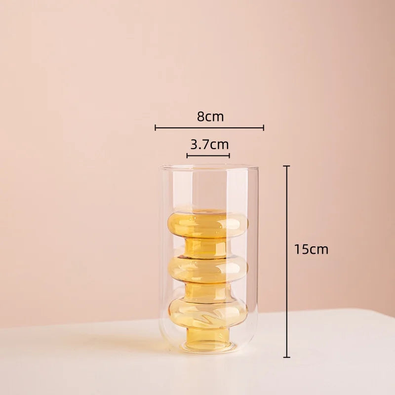 vase en verre teinté pour terrarium et décoration florale - vue 17 sur 18