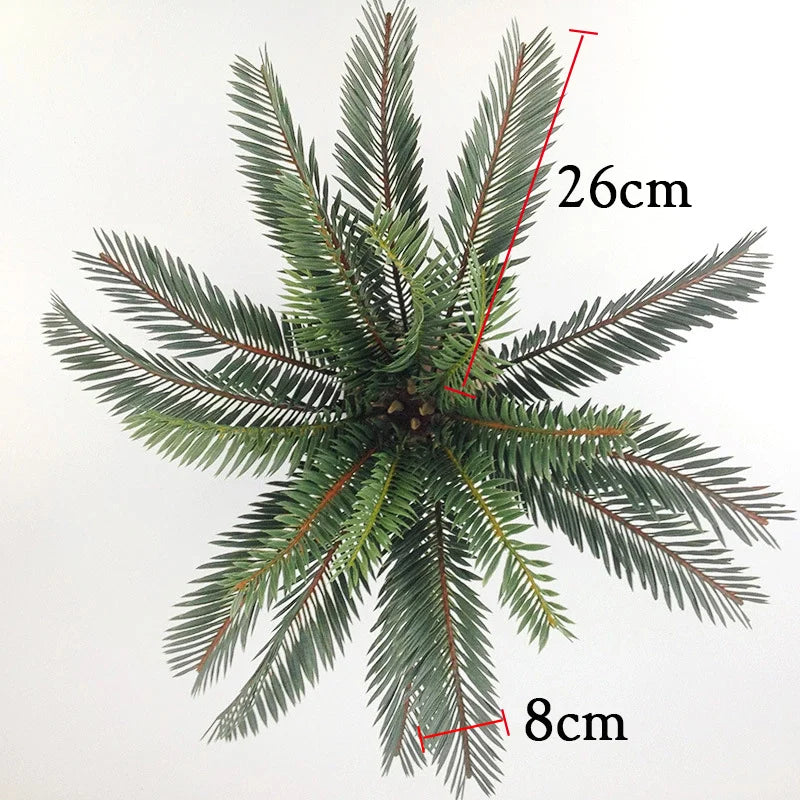 branche de palmier artificielle pour décoration tropicale et festive - vue 7 sur 7