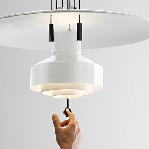 lustre suspendu nordique réglable pour intérieur élégant - vue 6 sur 14
