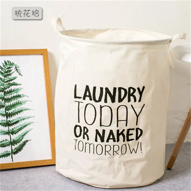 paniers à linge imperméables style nordique moderne grande capacité pliable - vue 4 sur 11