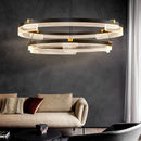 lustre led moderne pour éclairage intérieur en suspension