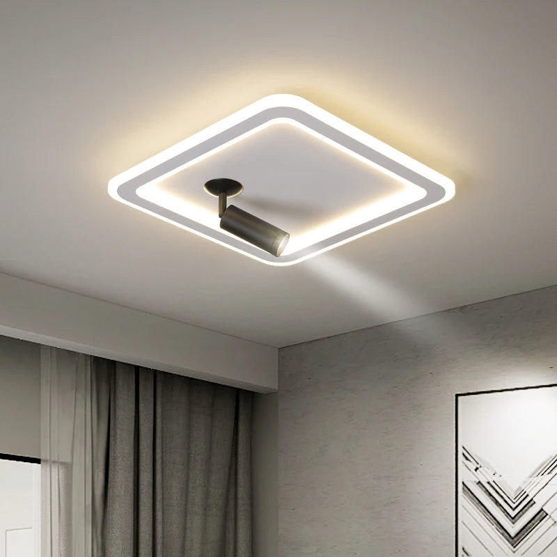 plafonnier led moderne design pour intérieur éclairage surface - vue 2 sur 15