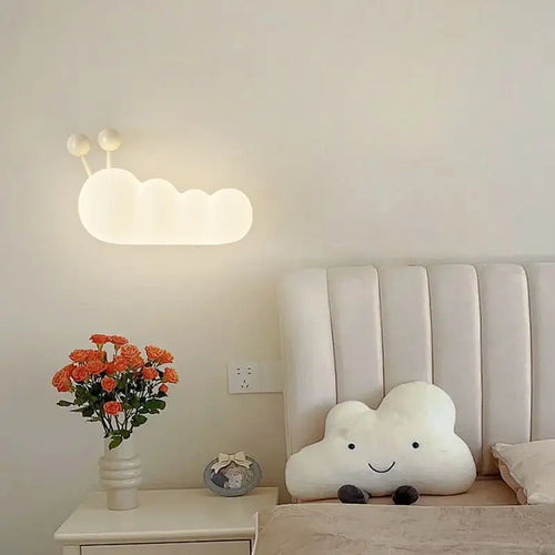 applique murale nordique led pour enfants motifs animaux lune soleil - vue 4 sur 13