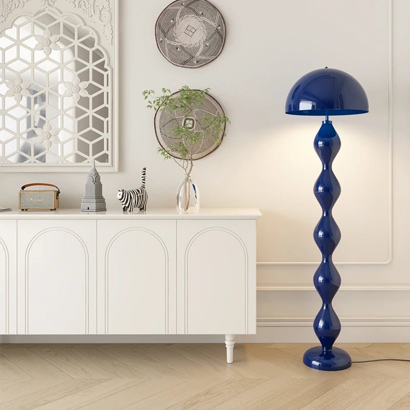 lampadaire butter gourd design créatif interrupteur à pied haut niveau - vue 5 sur 12