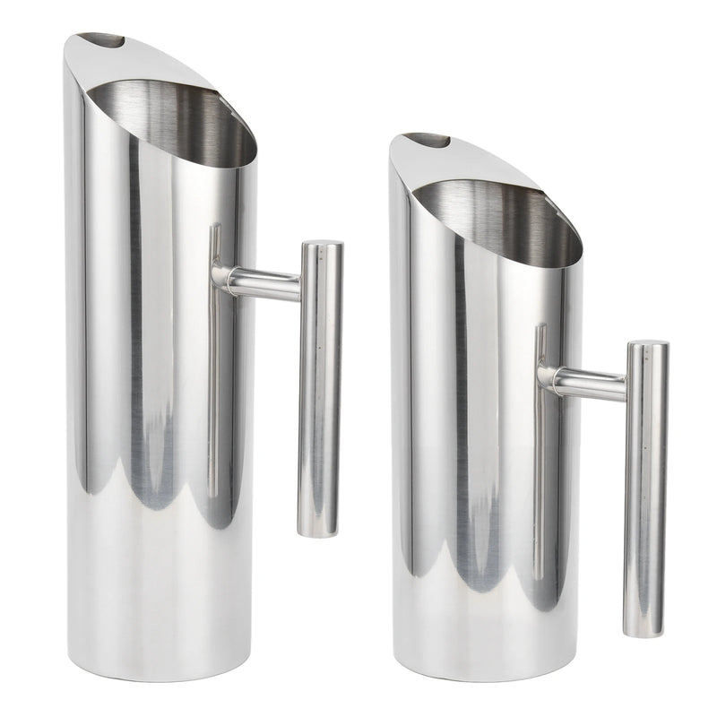 Carafe inox grande capacité design épuré ergonomique