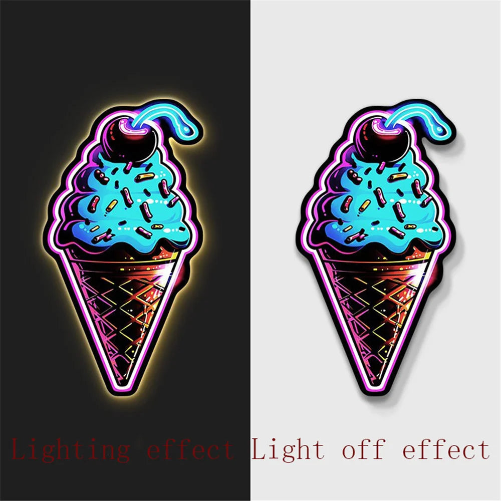 applique murale à led pour décoration lumineuse enfants et cafés - vue 10 sur 23