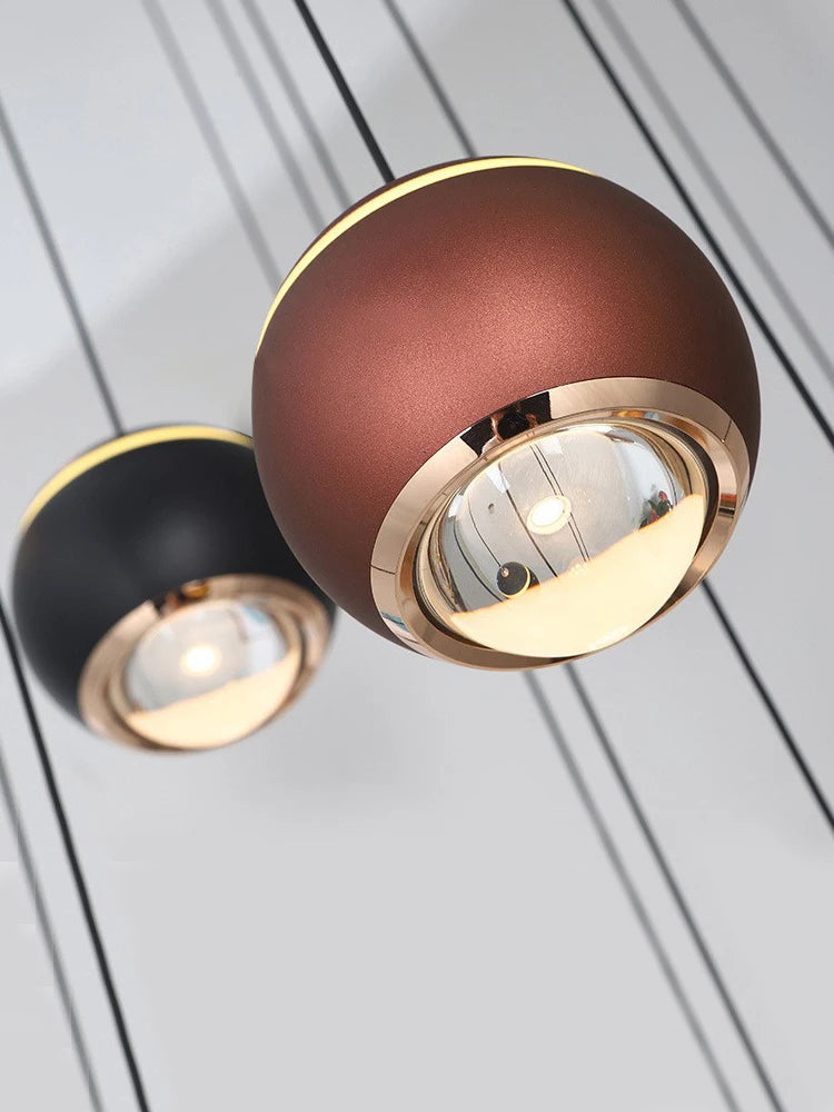 lustre créatif pour éclairage minimaliste et moderne - vue 5 sur 16