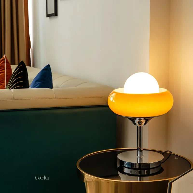 lampe à poser moderne au design nordique vintage - vue 5 sur 6