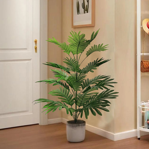 plantes artificielles de palmier pour décoration intérieure et extérieure - vue 3 sur 7