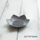 boîte à savon lotus antidérapante en silicone portable