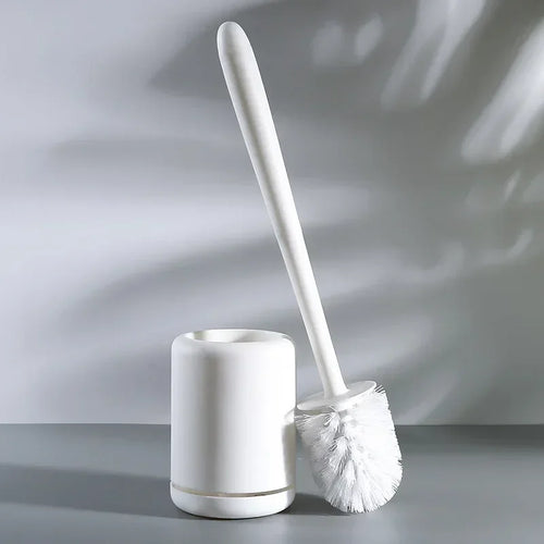 outil de nettoyage brosse de toilette avec support mural pratique - vue 9 sur 9