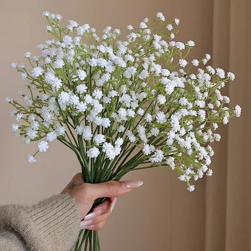 fleurs artificielles gypsophiles pour mariage et événements festifs - vue 2 sur 7