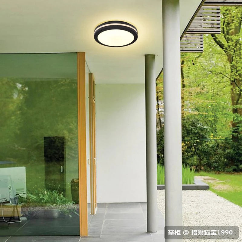applique murale led lumineuse éclairage extérieur étanche pour maison - vue 6 sur 10