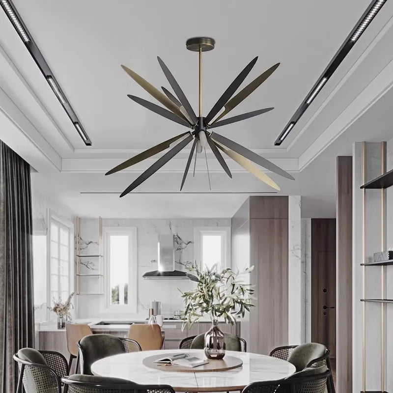 lustre led suspendu décoratif pour éclairage intérieur moderne - vue 4 sur 7