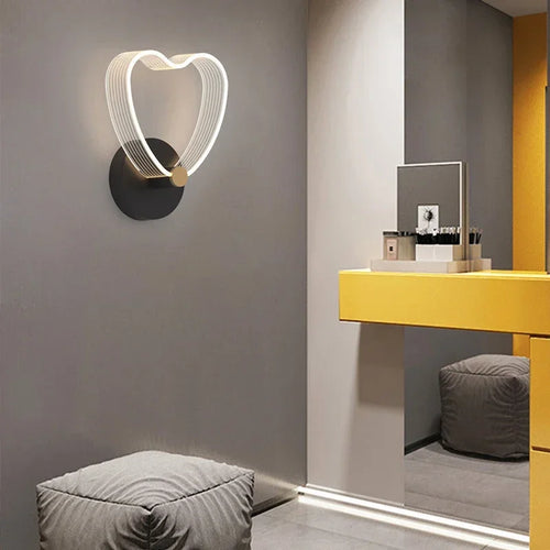 applique murale led moderne style nordique simple décoratif - vue 4 sur 14