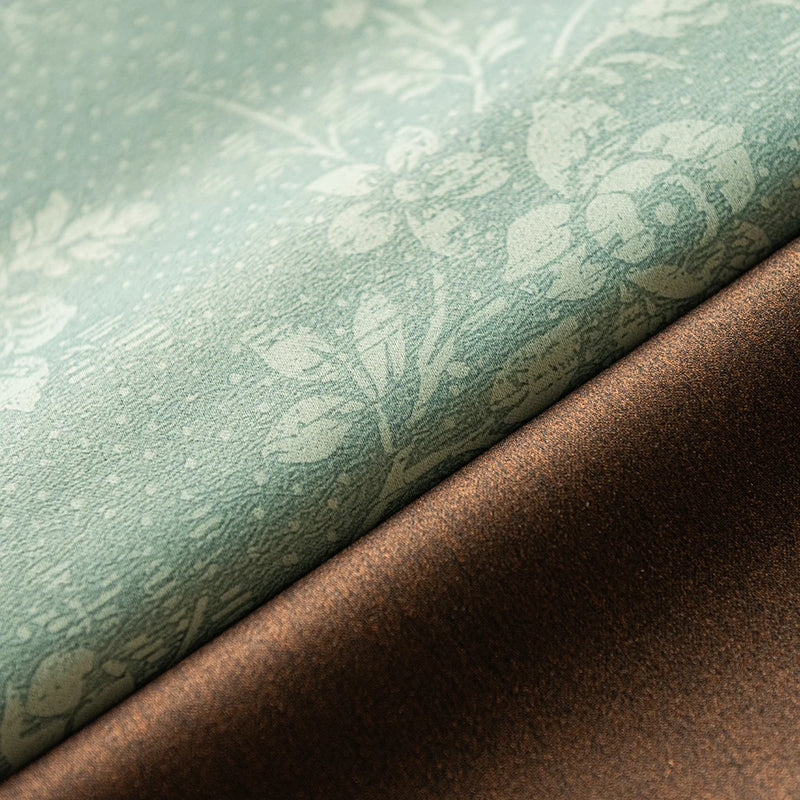 Rideau occultant floral moderne pour chambre ou salon