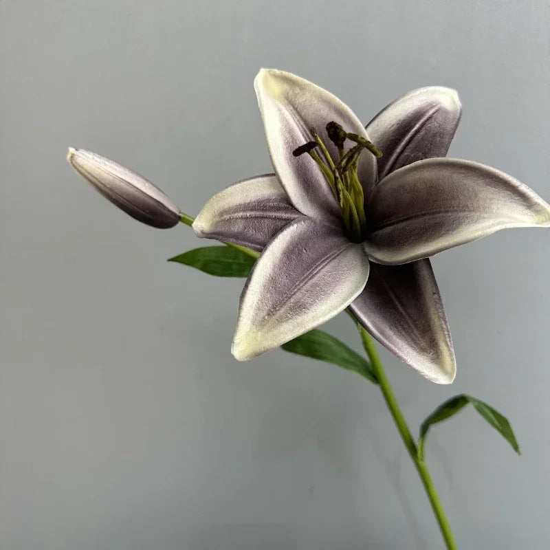 branche de lys artificielle décoration florale pour intérieur