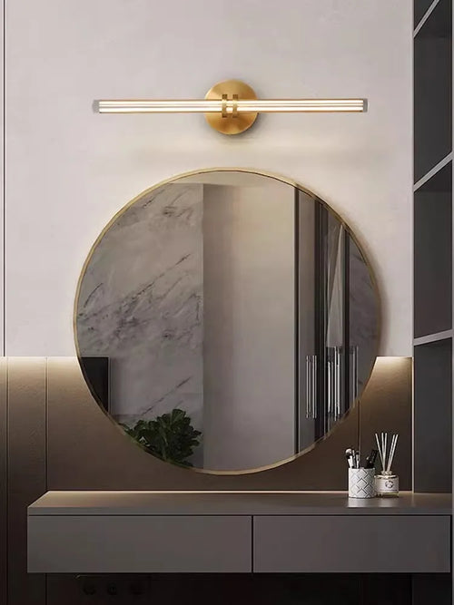 applique murale en cristal et cuivre pour décoration moderne - vue 2 sur 7