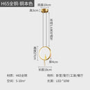 suspension lumineuse en cuivre pour décoration moderne