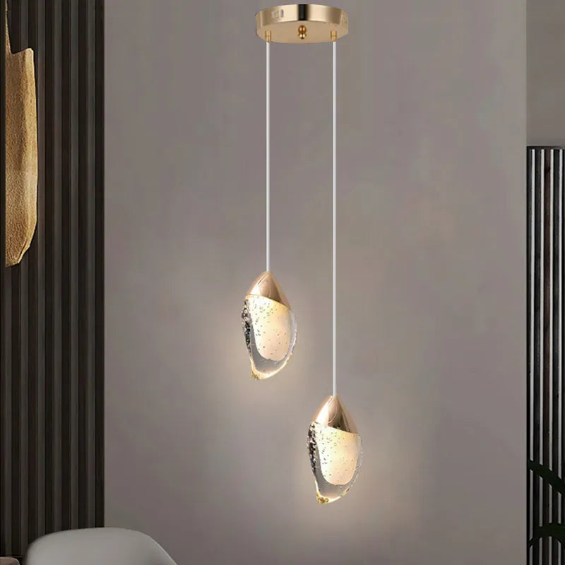 Suspension en cristal Fumi - vue 2 sur 7