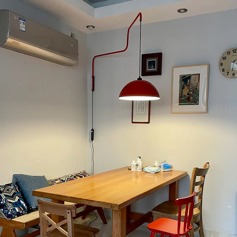 applique murale nordique led à bascule rétractable pour intérieur élégant - vue 5 sur 7