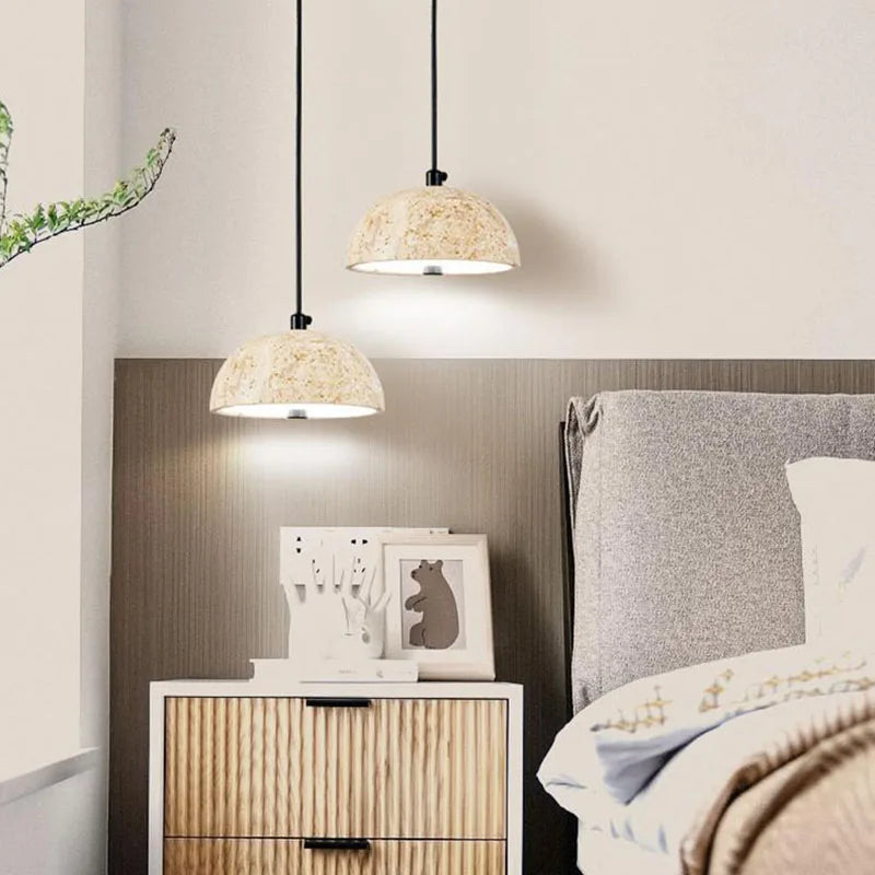 suspension en pierre fantaisie pour décoration intérieure moderne - vue 4 sur 11