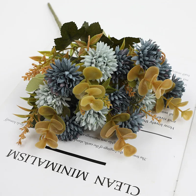bouquet de fleurs artificielles décoratif pour intérieur et événements - vue 5 sur 25