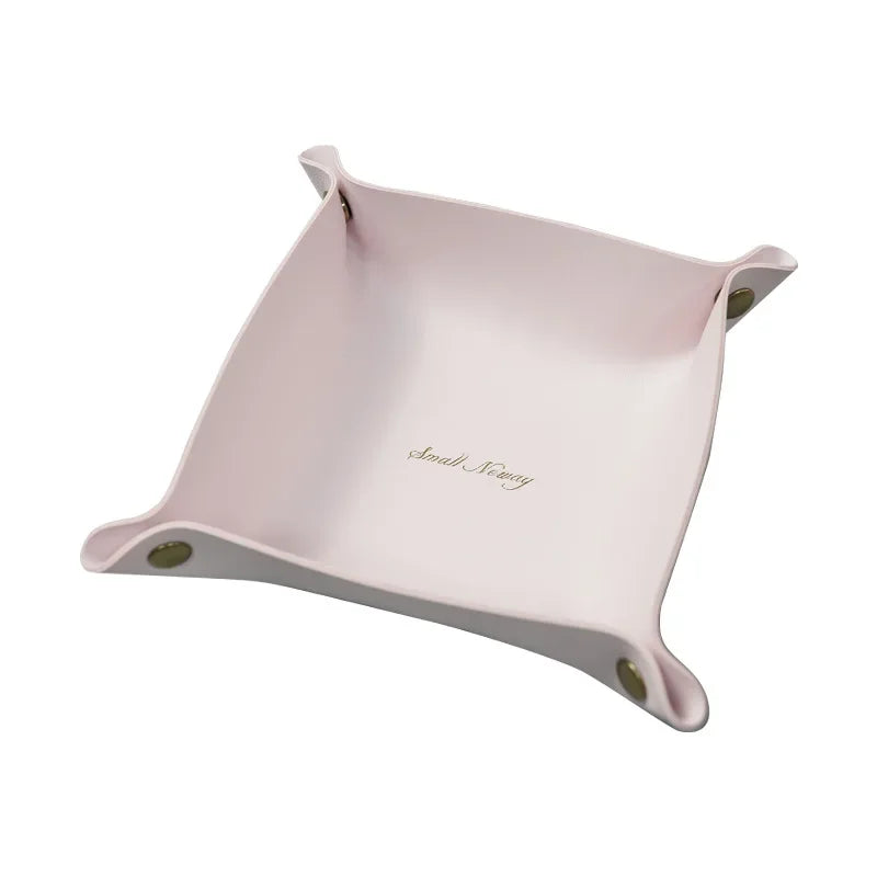 boîte de rangement nordique en cuir pour bureau et bijoux - vue 17 sur 19