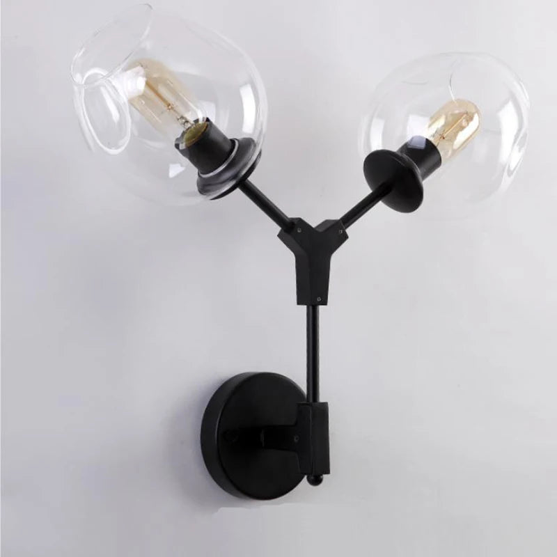 Applique murale fer forgé led bubble - vue 5 sur 12