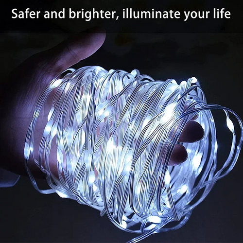 guirlande lumineuse led intelligente bluetooth pour fêtes et décorations - vue 5 sur 12
