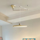 lustre led lumière simple déco maison bras long bar