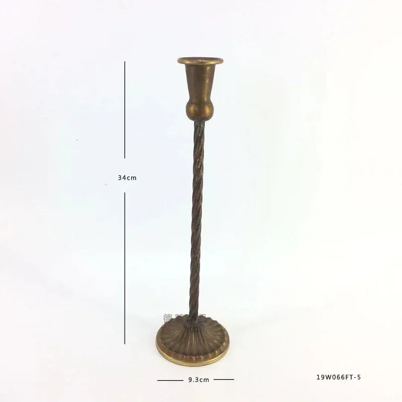 lustre en métal à tête unique pour mariages et dîners romantiques - vue 18 sur 29