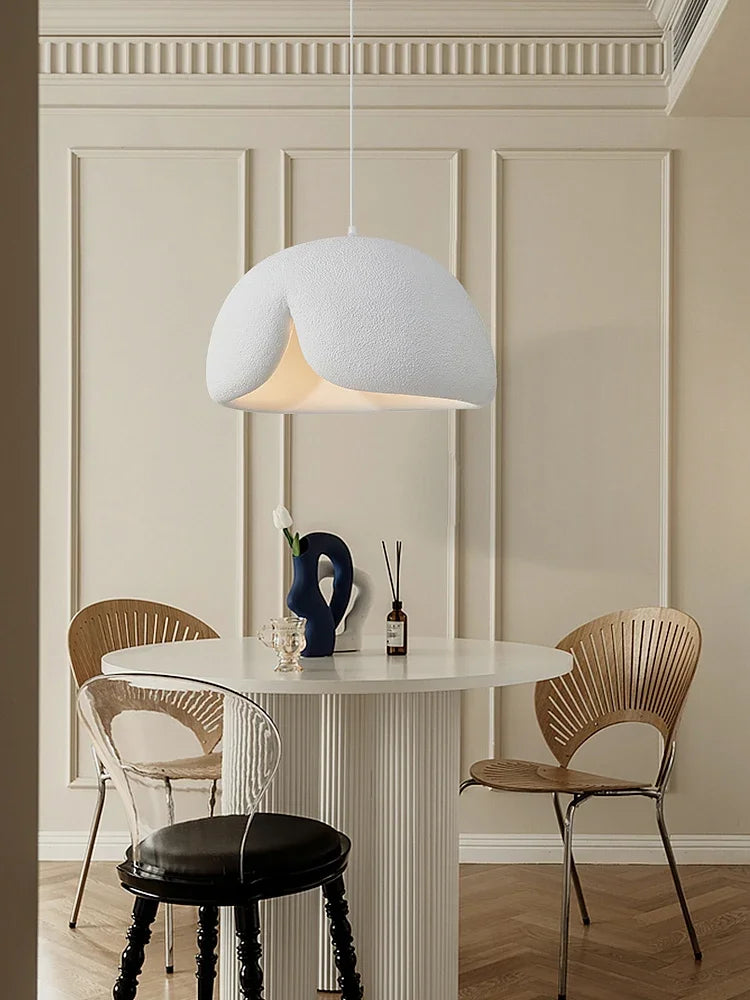 Wabi Sabi Chandelier Design Dining Living Room Bedroom Cafe Lamp Study Decor Pendant Light Fixture Kitchen Island Accessories - vue 2 sur 11