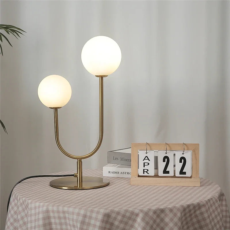 lampadaire moderne en verre style nordique pour décoration intérieure - vue 3 sur 7