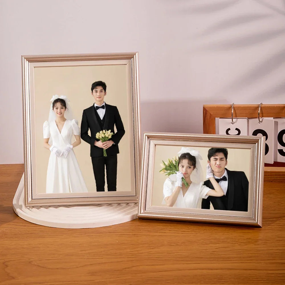 cadre photo en bois pour portraits de famille et voyages - vue 5 sur 10