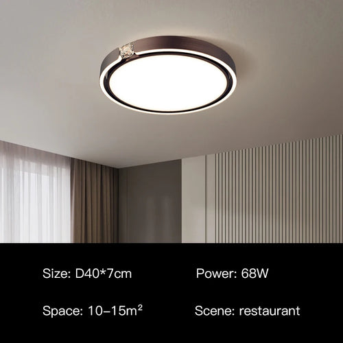 plafonnier moderne à anneau design luxe pour intérieur - vue 12 sur 12
