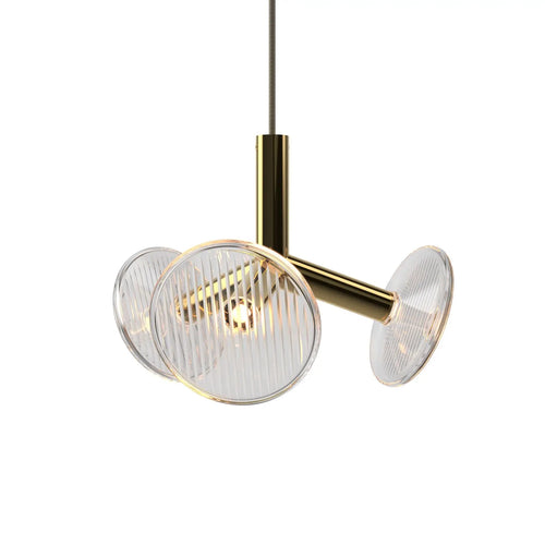 lustre postmoderne en verre style américain pour décoration intérieure - vue 14 sur 14