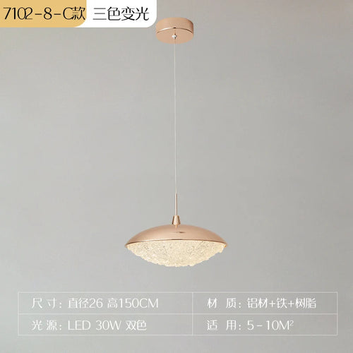 suspension lumineuse pour une ambiance chaleureuse intérieure - vue 8 sur 8