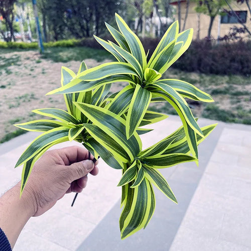 plante artificielle monstera en bambou pour décoration intérieure - vue 9 sur 9